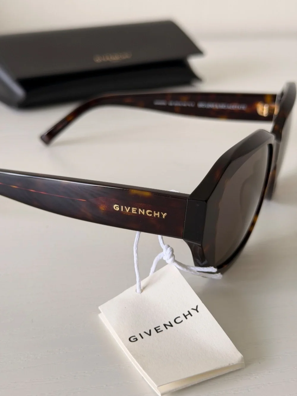 New GIVENCHY Sunglasses GV400751 52E Dark Havana Frame Authentic